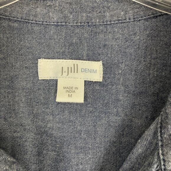 J Jill Denim, Womens Button Down, Long Sleeve , Size Medium - Picture 2 of 5
